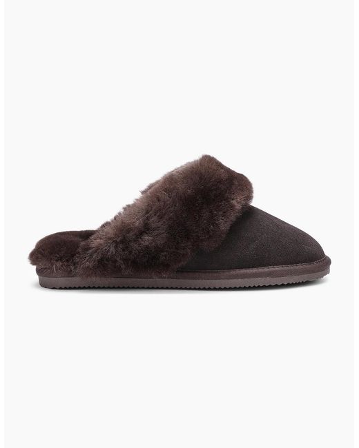 Hotter Brown Candy Sheepskin Slippers