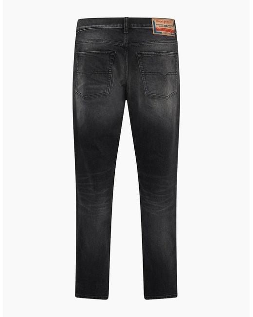 DIESEL Gray 2023 D Finitive Straight Leg Jeans for men