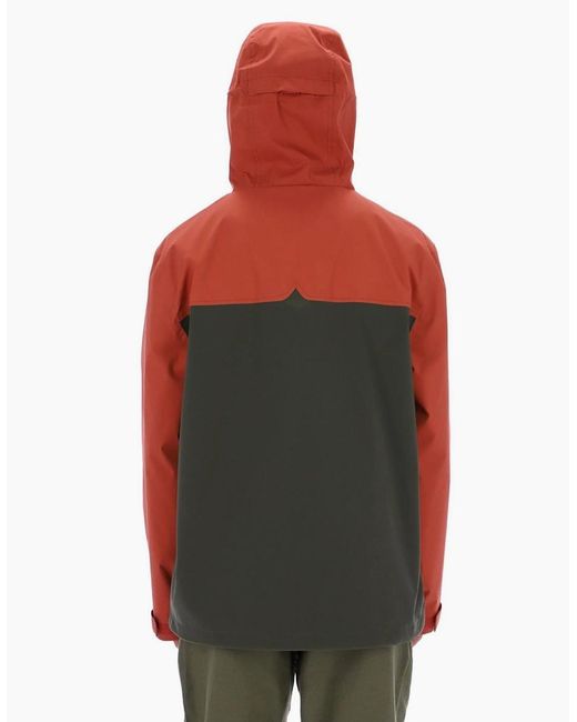 Hunter Red Original Block Waterproof Jacket for men