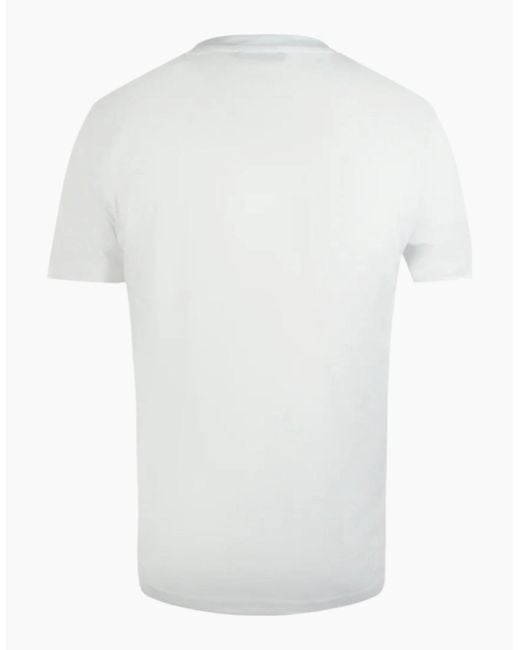 Roberto Cavalli Gray Cavalli Class Cracked Sprayed Logo T-Shirt for men
