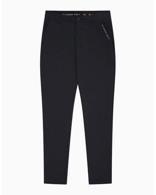 Ellesse Blue Min Solid Patterned Slim Chinos for men