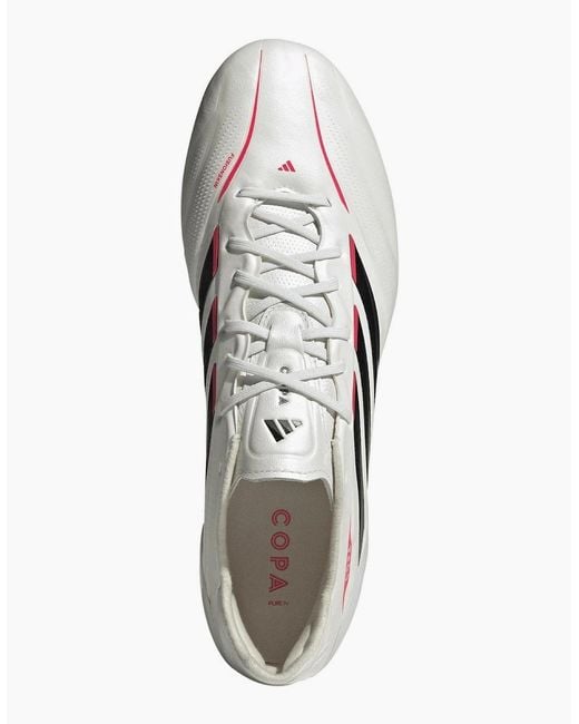 Adidas White Copa Pure Iv Elite Astro Turf Football Boot for men