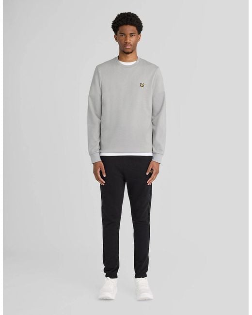 Lyle & Scott Gray Sports Lightweight Sweatshirt for men