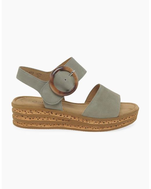 Gabor Metallic Andre Sandals