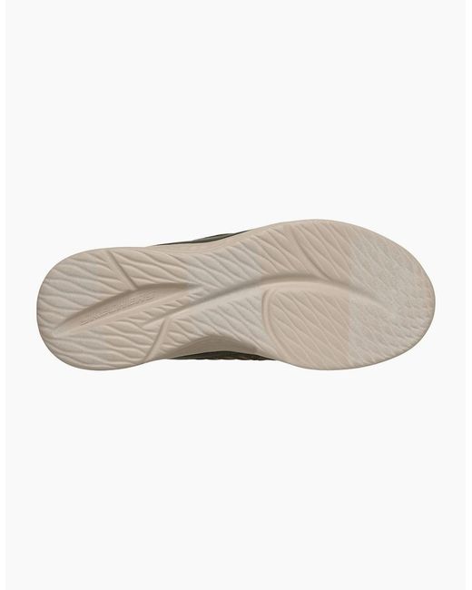 Skechers Brown Slade Luther Synthetic Mesh Trainers for men