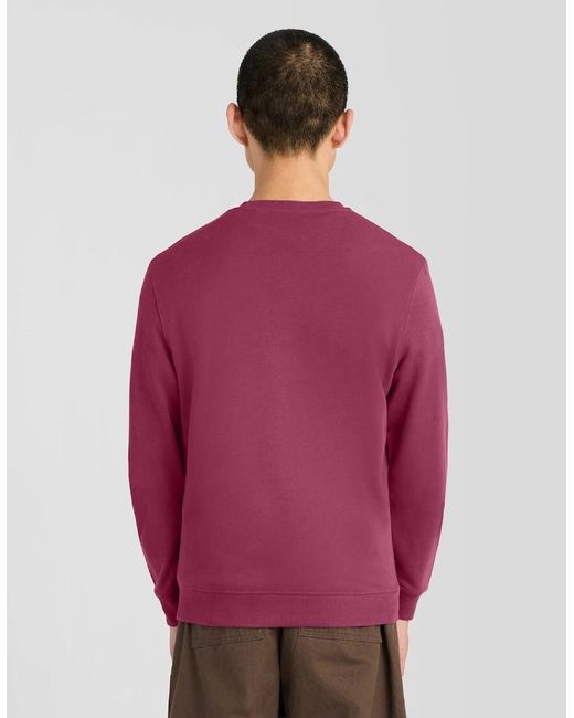 Lyle & Scott Red Everyday Cotton Crew Neck Sweatshirt for men