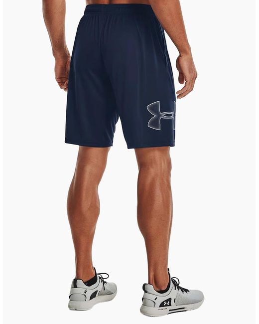 Under Armour Blue Tech Shorts for men