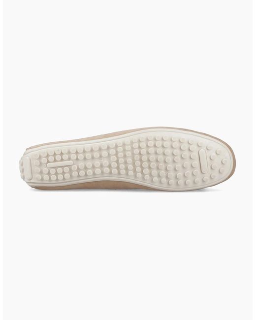 Sperry Top-Sider White Sperry Salvador Slip On Nubuck Taupe Moccasins Shoes