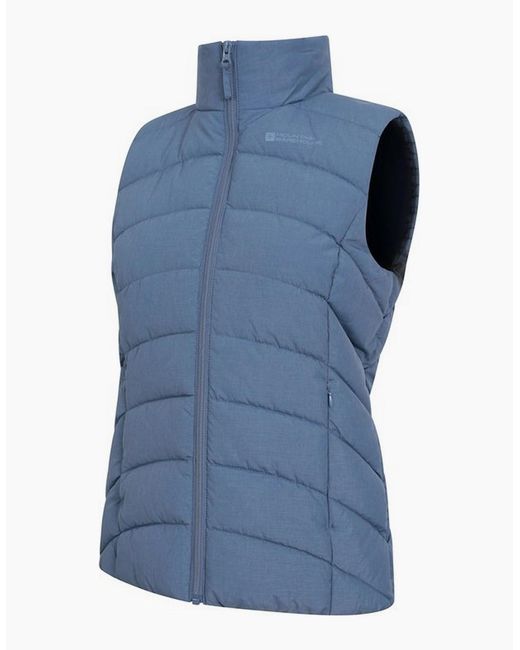 Mountain Warehouse Blue Ladies Opal Padded Gilet