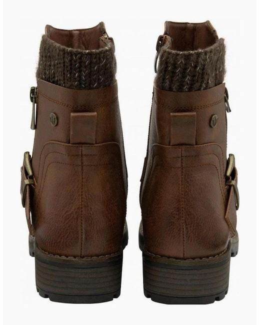 Lotus Brown Jemma Boot Tan