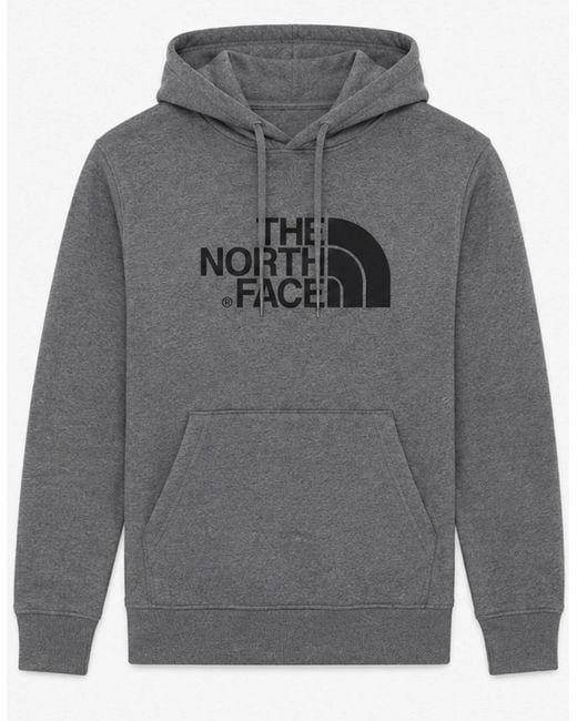 The North Face Gray Drew Peak Pullover Hoodie for men