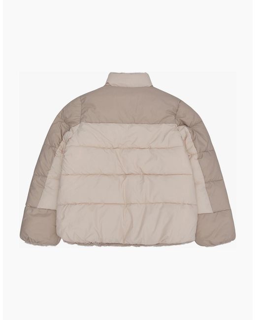 Reebok Natural Rb2110 Reversible Puffer