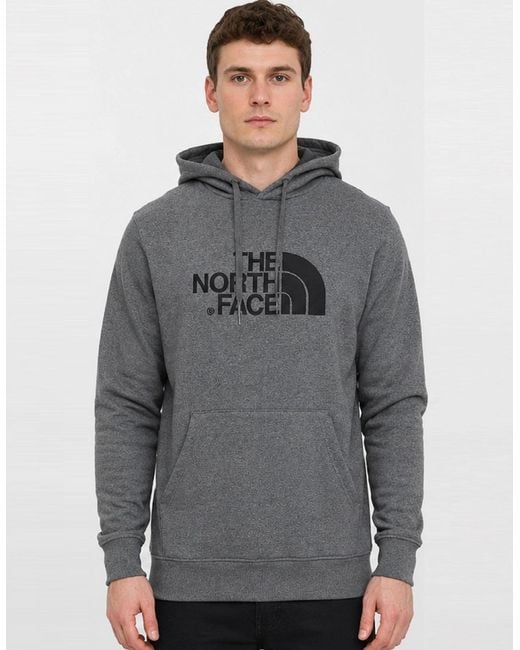 The North Face Gray Drew Peak Pullover Hoodie for men