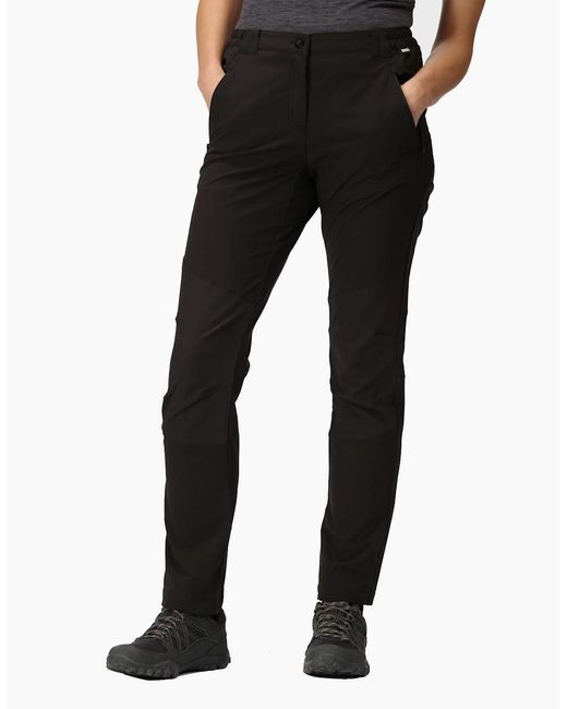 Regatta Black Ladies Questra V Walking Trousers