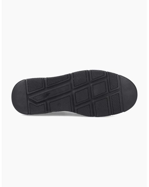 Hush Puppies Black Franklin Lace Up Shoe Leather Shoes for men