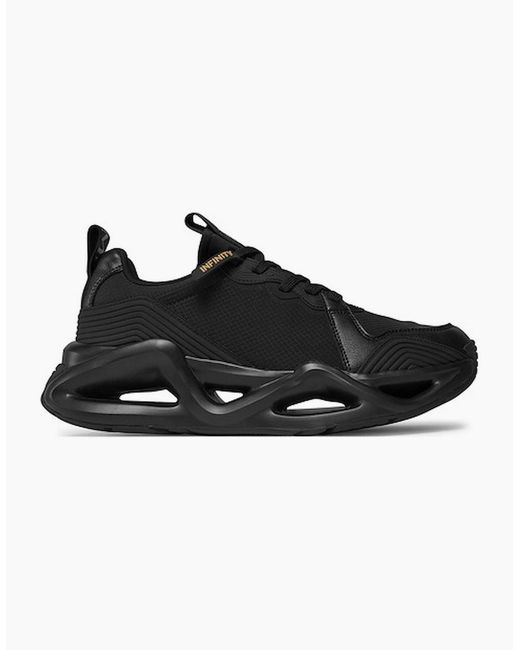 EA7 Black Infinity Evolution Sneaker for men