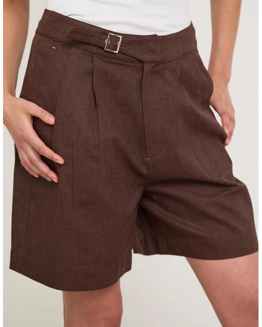No Emotions UK Brown The Elle Shorts