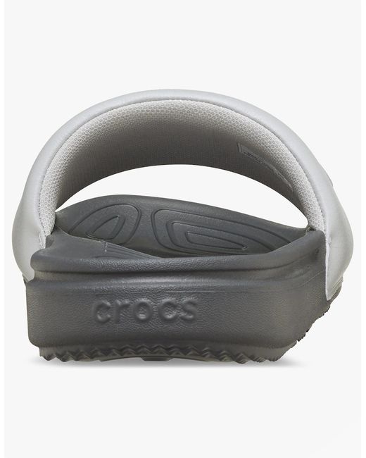 CROCSTM White All Day Sliders for men