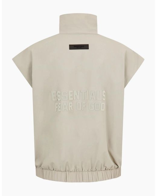 Fear Of God White Strappy Crop Top