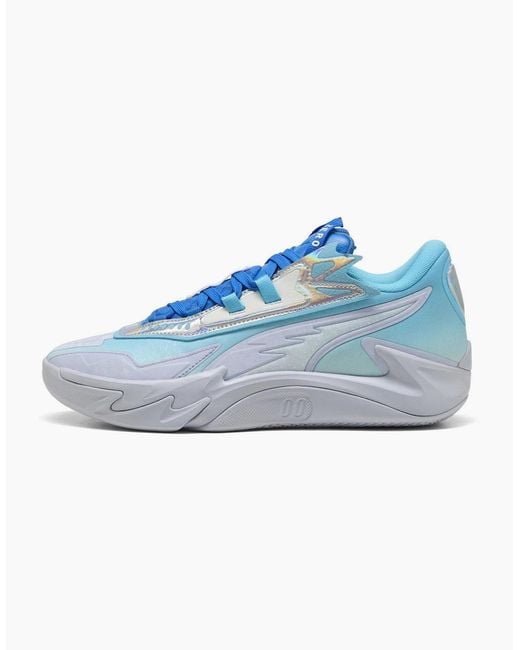 PUMA Blue Scoot Zeros Ii Crystal Basketball Trainers for men
