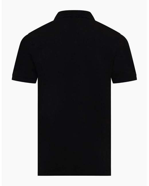Levi's Black Levi's Slim Housemark Polo Bright Whi for men