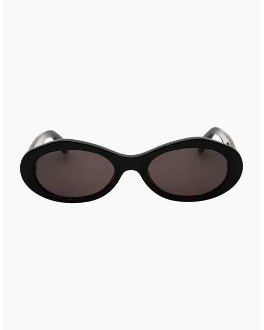 Off-White c/o Virgil Abloh Brown Edison Oval Sunglasses