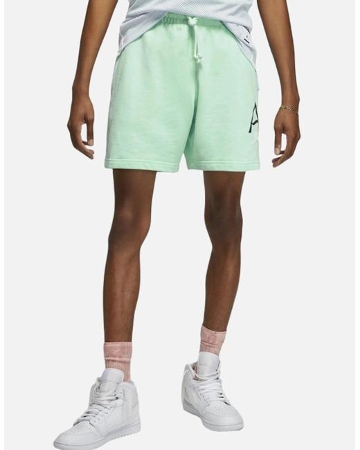 Nike Green Air Jordan Dna Shorts Summer Half Pants Gym Sweat Loose Fit New S for men