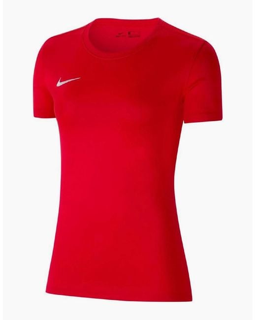 Nike Red Jersey Park Vii Sh