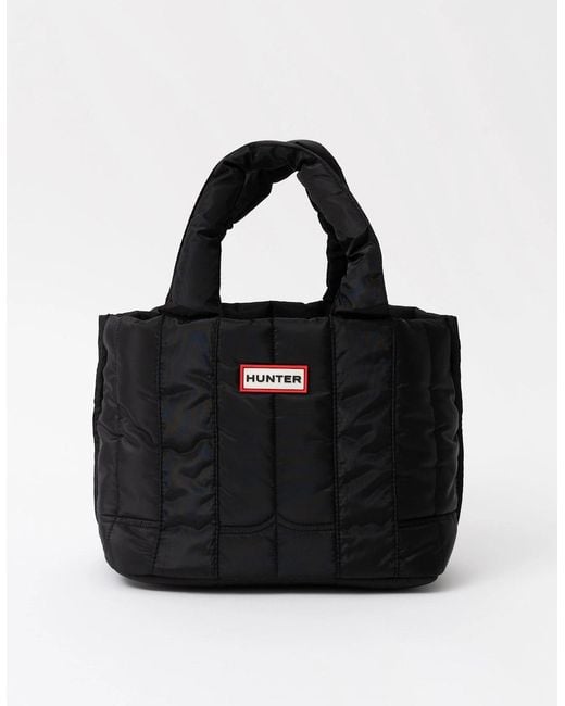Hunter Black Intrepid Puffer Mini Tote