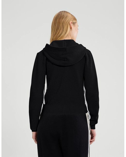 Ellesse Black Laneisa Knitted Fz Hoodie
