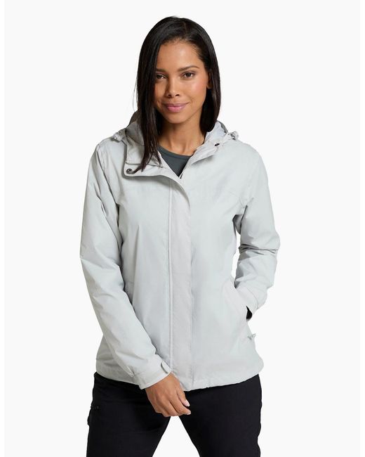 Mountain Warehouse Gray Ladies Torrent Waterproof Jacket