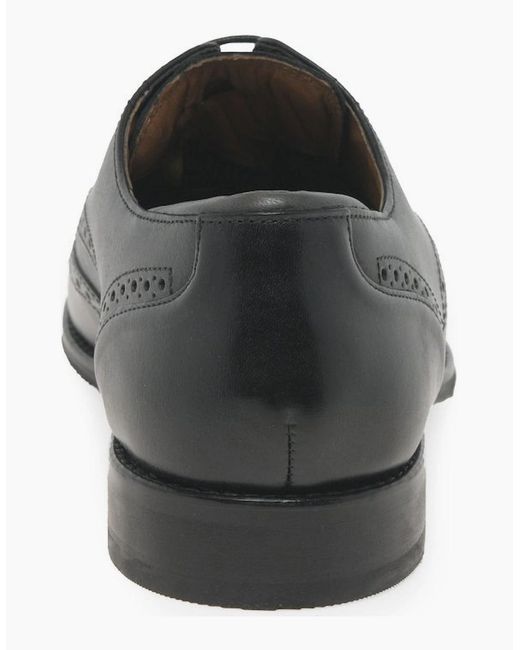 Clarks Black Craftarlo Limit Brogues for men