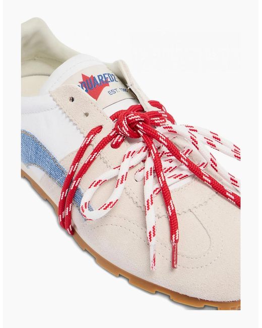 DSquared² Pink Dc-642 Sneakers for men