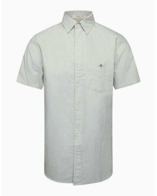 Gant Gray Reg Classic Oxf for men