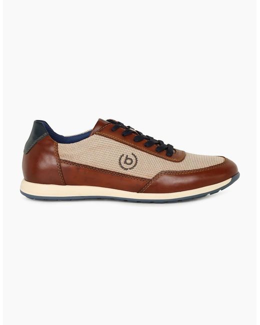 Bugatti Brown Troupe Trainers for men