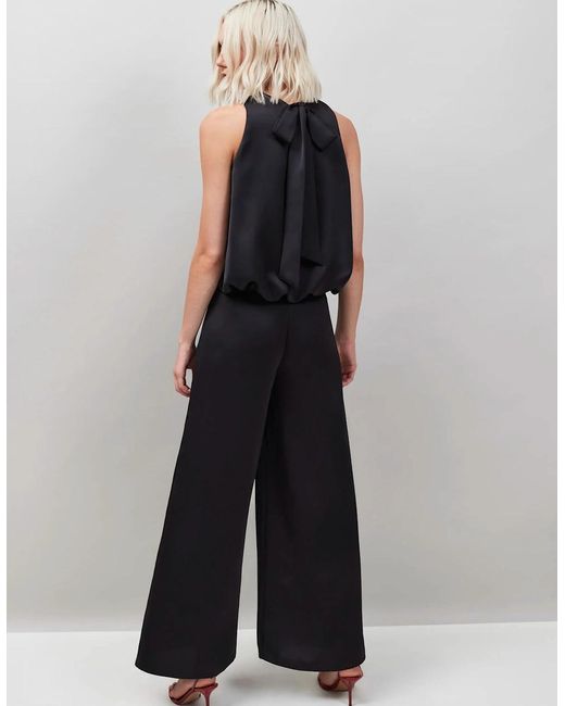 Ro&zo Black Satin Trousers
