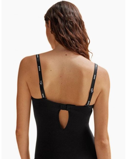 Boss Black Logo Strap Bodysuit