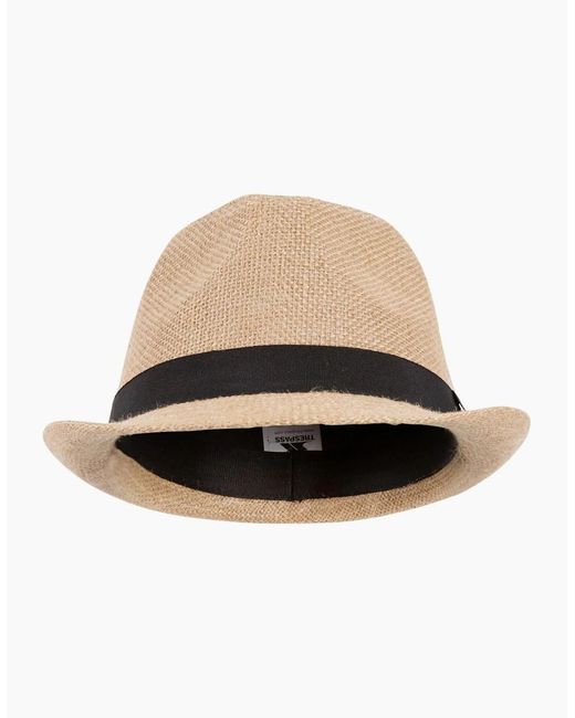 Trespass Black Adult Fedora Hat