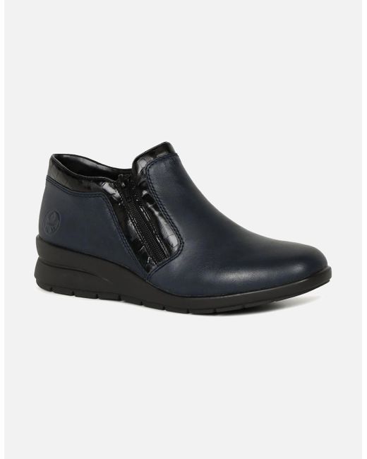 Rieker Black Mist Ankle Boots