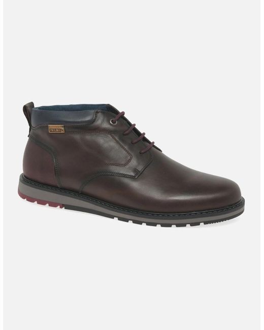 Pikolinos Brown Burton Boots for men