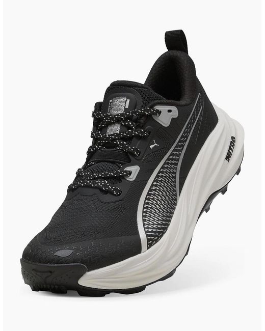 PUMA Black Voyage Nitro 4 Off Road Trail Running Shoes