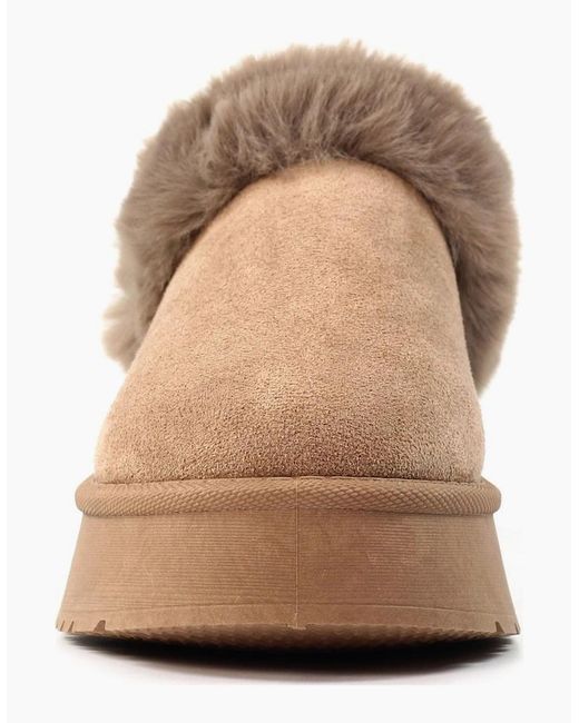 Lunar Brown Nissi Slippers