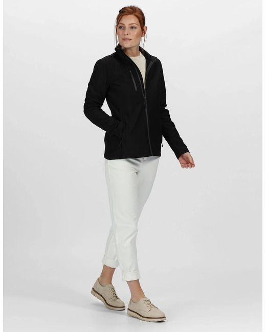 Regatta Black Professional /Ladies Recycled Full Zip Fleece