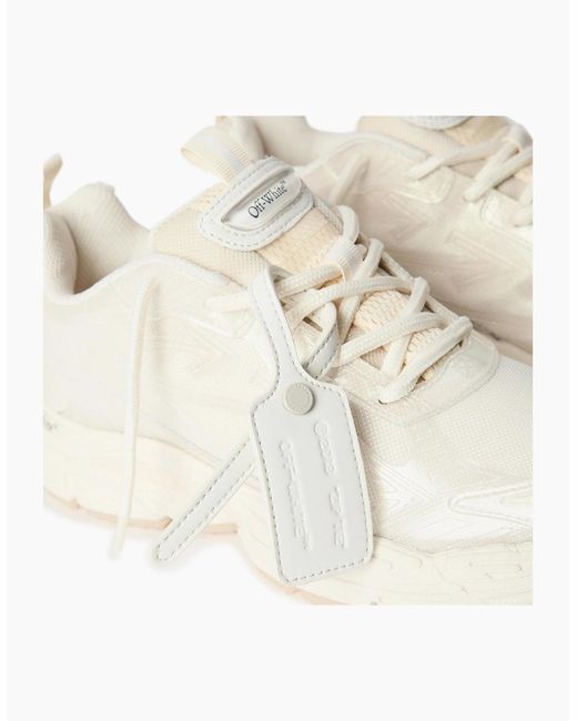 Off-White c/o Virgil Abloh White Be Right Back Retro Inspired Comfort Sneakers