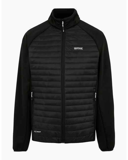 Regatta Black Clumber Hybrid Jacket for men