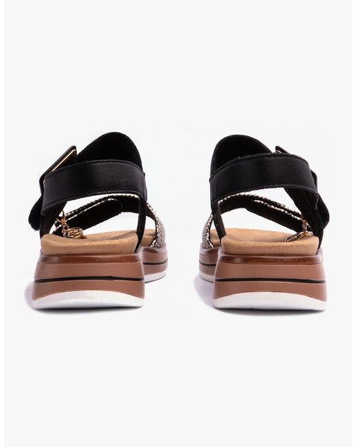 Remonte Black Jocelyn4 Sandals