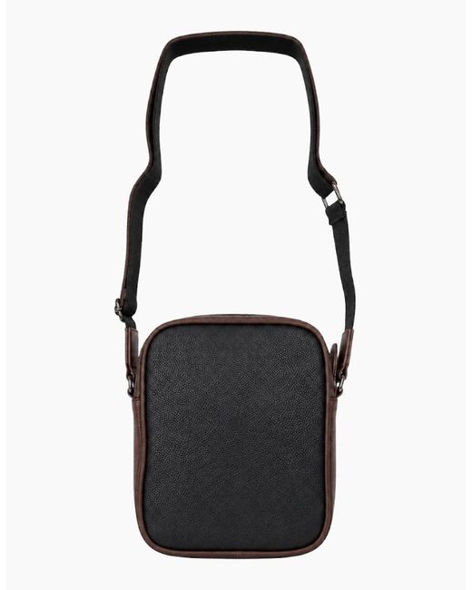 Ted Baker Black Lanston Pebble Flight Bag for men