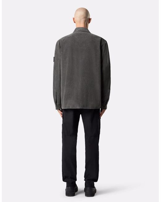Stone Island Blue S0A10 Cuffed Cargo for men