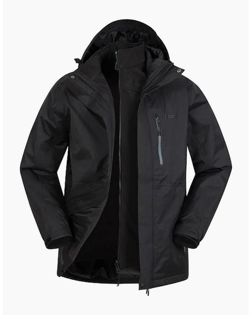 Mountain Warehouse Black Bracken Extreme 3 for men