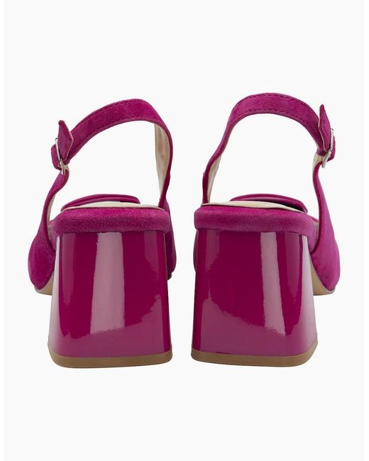Lotus Pink Josefa Heeled Sandals